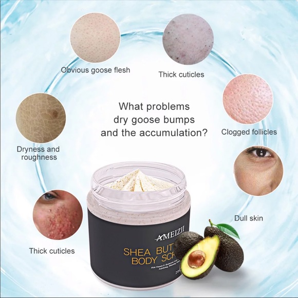 Ameizii Shea Butter/Avocado Body Scrub - Picture 5 of 7